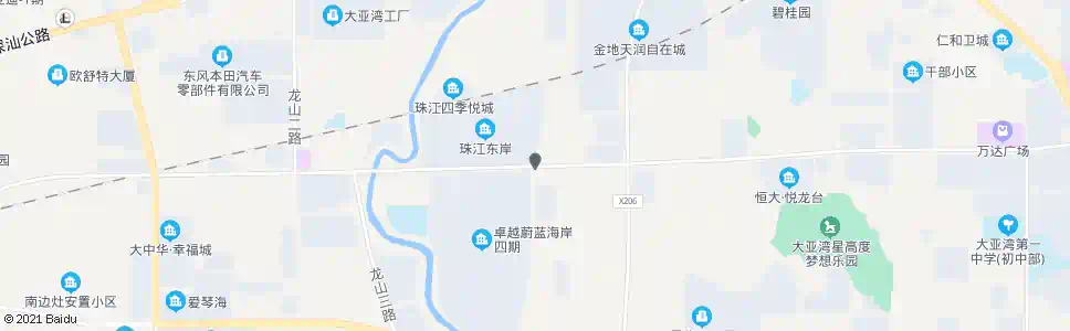 惠州珠江东岸_公交站地图_惠州公交_妙搜公交查询2024