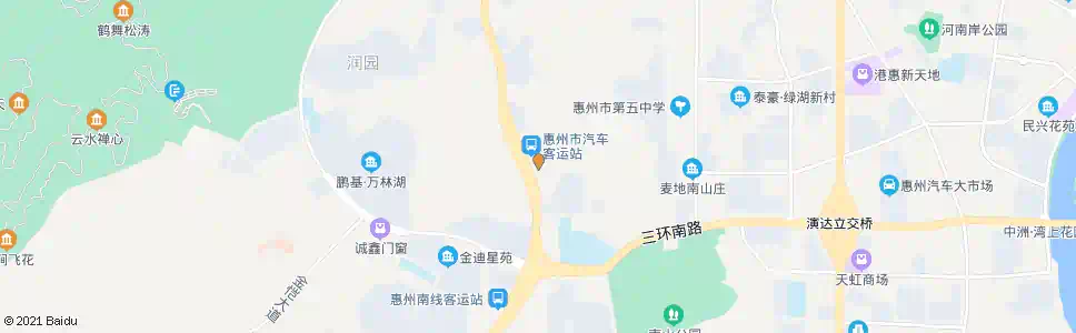 惠州龙丰城轨站(客运南站)_公交站地图_惠州公交_妙搜公交查询2024