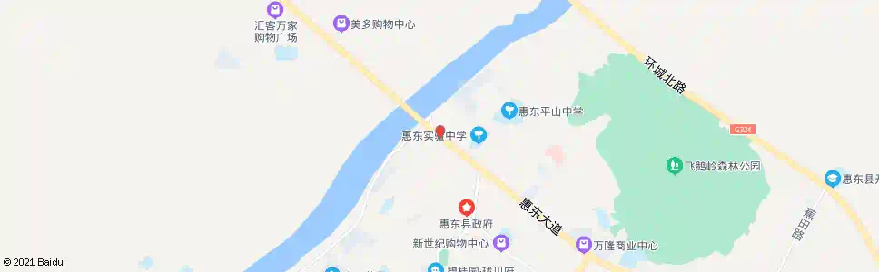 惠州广发市场_公交站地图_惠州公交_妙搜公交查询2024