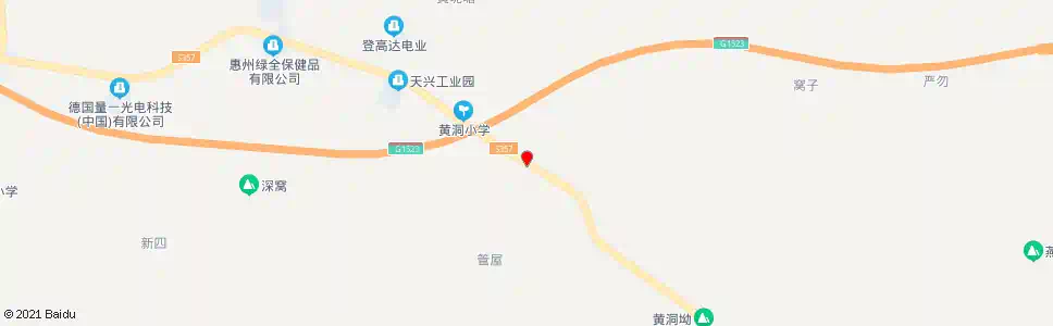 惠州黄洞路口_公交站地图_惠州公交_妙搜公交查询2024