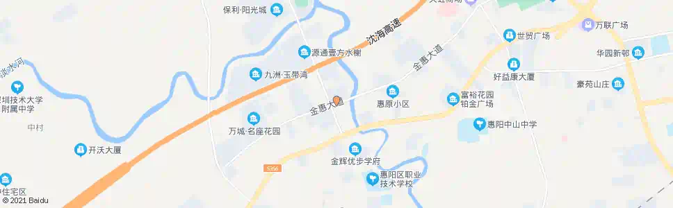 惠州马克住区_公交站地图_惠州公交_妙搜公交查询2024