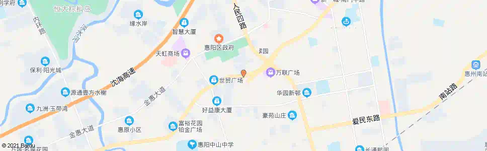 惠州隆基广场_公交站地图_惠州公交_妙搜公交查询2024