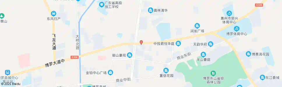 惠州建设路口_公交站地图_惠州公交_妙搜公交查询2024