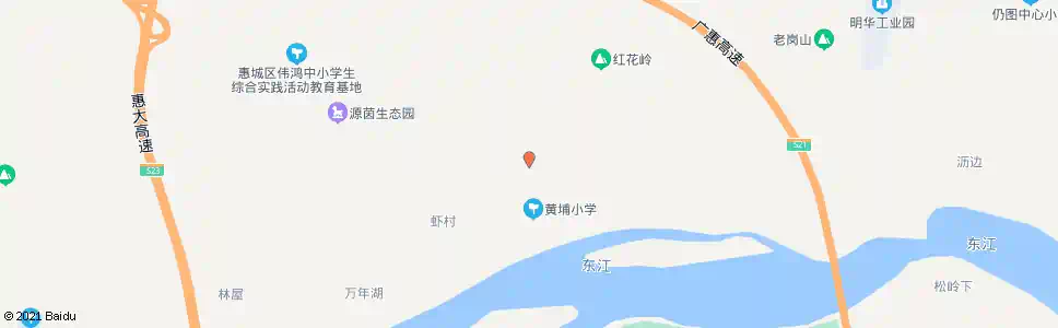 惠州黄埔村_公交站地图_惠州公交_妙搜公交查询2024