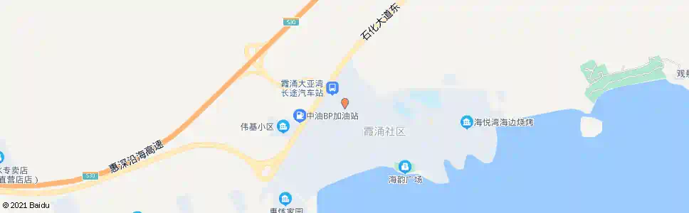 惠州白岭角_公交站地图_惠州公交_妙搜公交查询2024