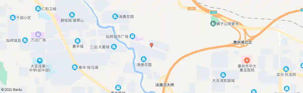 惠州灿邦新天地(科技路口)_公交站地图_惠州公交_妙搜公交查询2024