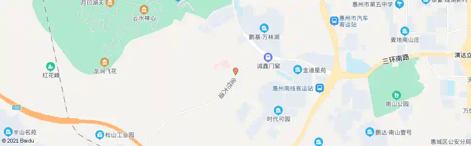 惠州立新村_公交站地图_惠州公交_妙搜公交查询2024