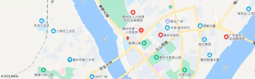 惠州黄冈中学_公交站地图_惠州公交_妙搜公交查询2024