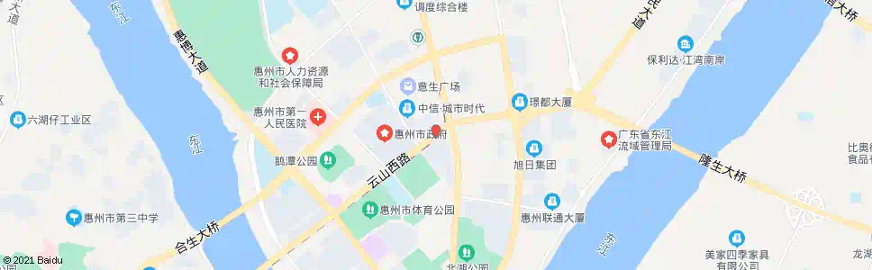 惠州云山_公交站地图_惠州公交_妙搜公交查询2024