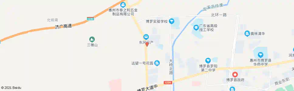 惠州良丰服饰厂_公交站地图_惠州公交_妙搜公交查询2024