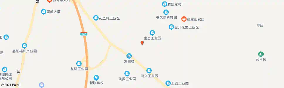 惠州花果村_公交站地图_惠州公交_妙搜公交查询2024