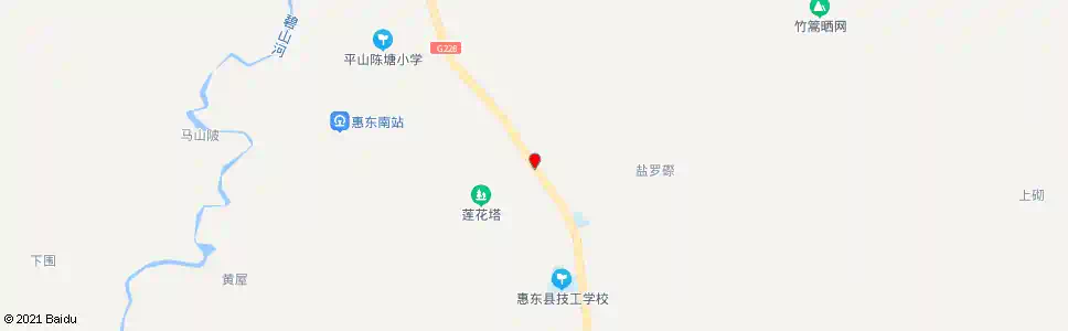 惠州背子头村_公交站地图_惠州公交_妙搜公交查询2024