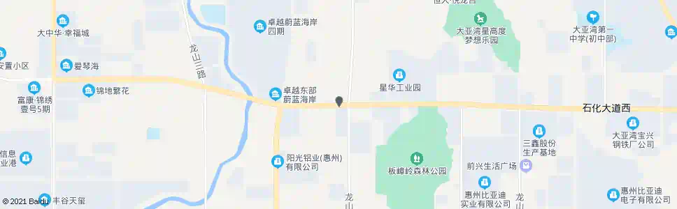 惠州上田村路口_公交站地图_惠州公交_妙搜公交查询2024