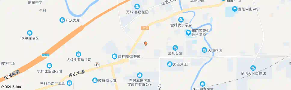 惠州同乐工业区_公交站地图_惠州公交_妙搜公交查询2024