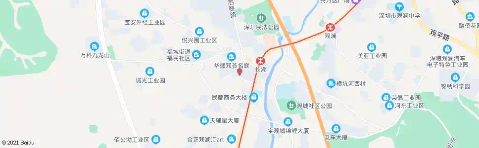 深圳长湖头村_公交站地图_深圳公交_妙搜公交查询2024