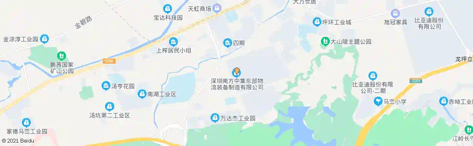 深圳物流装备公司_公交站地图_深圳公交_妙搜公交查询2024