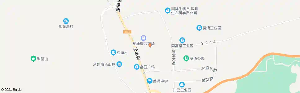 深圳葵涌医院_公交站地图_深圳公交_妙搜公交查询2024