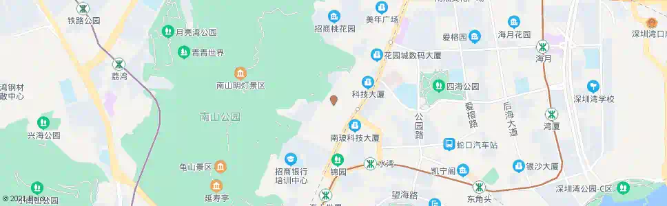 深圳工业六路路口_公交站地图_深圳公交_妙搜公交查询2024