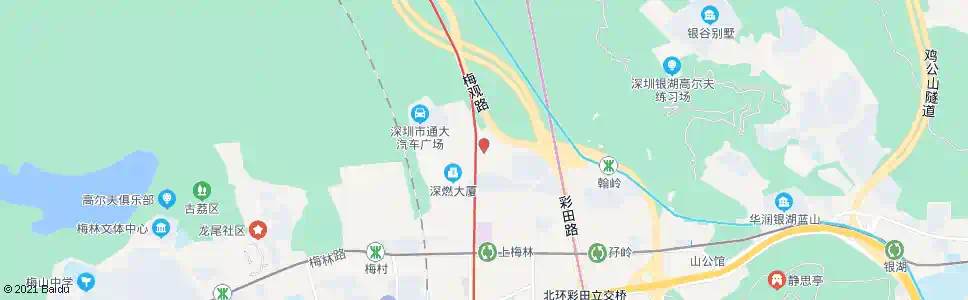 深圳建龙苑_公交站地图_深圳公交_妙搜公交查询2024