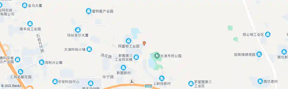 深圳大浪宝坤工业区_公交站地图_深圳公交_妙搜公交查询2024