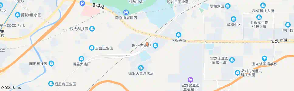 深圳振业峦山谷_公交站地图_深圳公交_妙搜公交查询2024