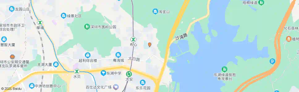 深圳景亿山庄_公交站地图_深圳公交_妙搜公交查询2024