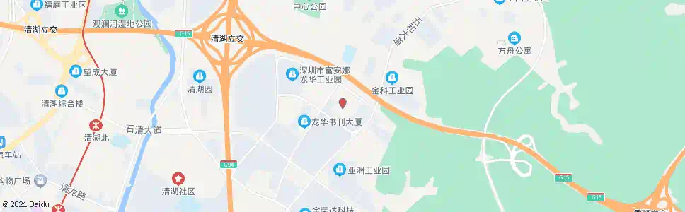 深圳宝能科技园_公交站地图_深圳公交_妙搜公交查询2024