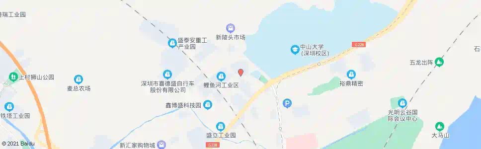 深圳彤创科技园_公交站地图_深圳公交_妙搜公交查询2024