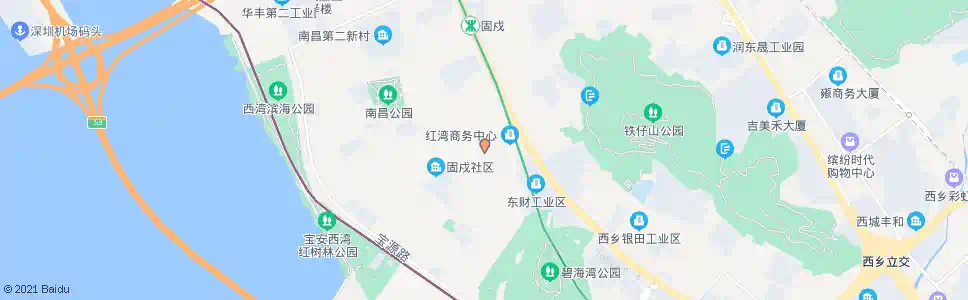 深圳塘西第二工业区_公交站地图_深圳公交_妙搜公交查询2024