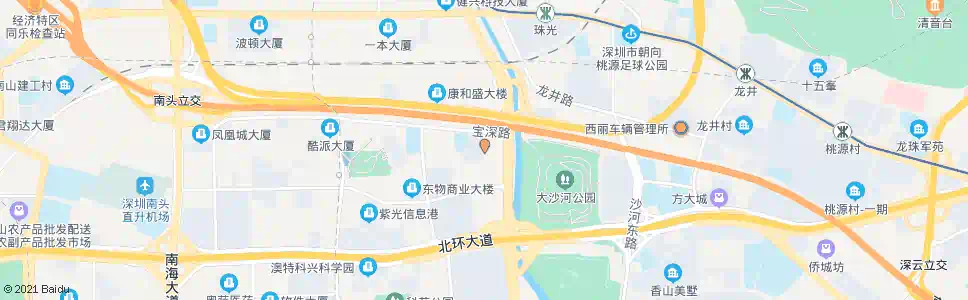 深圳松坪山三期_公交站地图_深圳公交_妙搜公交查询2024