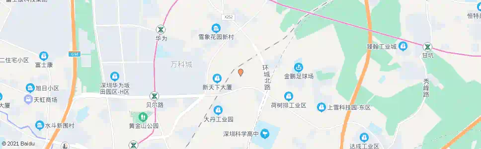 深圳合荣实业_公交站地图_深圳公交_妙搜公交查询2024