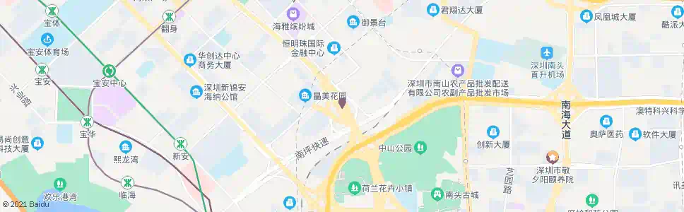 深圳深南北环立交总站_公交站地图_深圳公交_妙搜公交查询2024