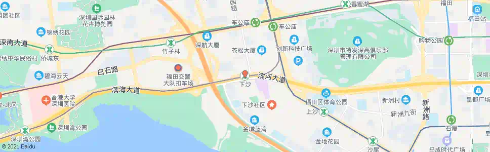 深圳下沙站_公交站地图_深圳公交_妙搜公交查询2024