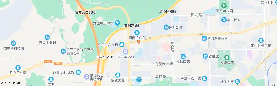 深圳水蓝湾总站_公交站地图_深圳公交_妙搜公交查询2024