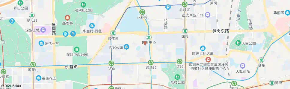 深圳百花二路_公交站地图_深圳公交_妙搜公交查询2024