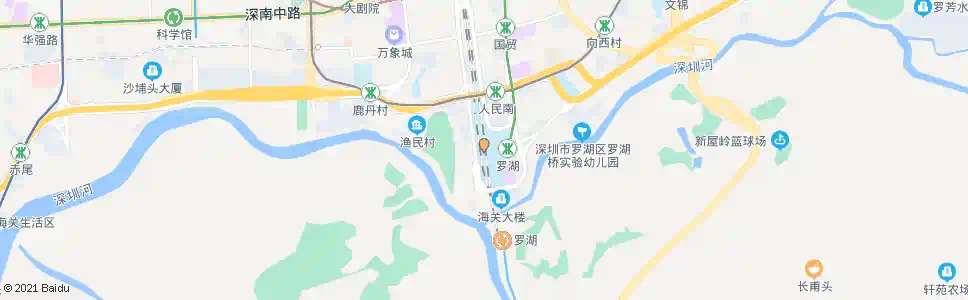 深圳部队_公交站地图_深圳公交_妙搜公交查询2024