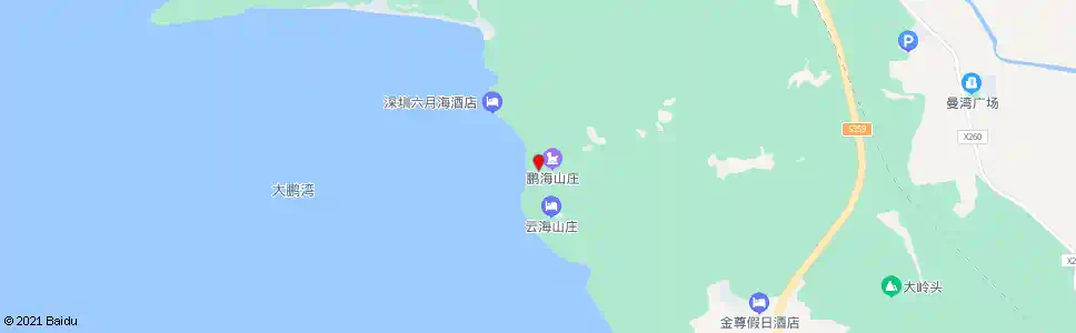 深圳云海山庄_公交站地图_深圳公交_妙搜公交查询2024