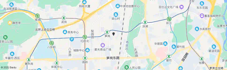 深圳笋岗仓库_公交站地图_深圳公交_妙搜公交查询2024