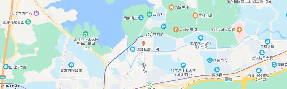 深圳丽山路北_公交站地图_深圳公交_妙搜公交查询2024