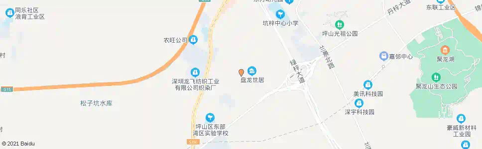 深圳老坑幼儿园_公交站地图_深圳公交_妙搜公交查询2024