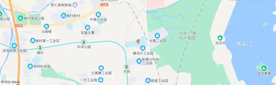 深圳第二高级技工学校_公交站地图_深圳公交_妙搜公交查询2024