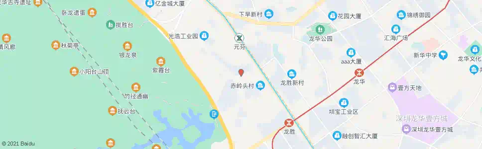 深圳元芬村_公交站地图_深圳公交_妙搜公交查询2024