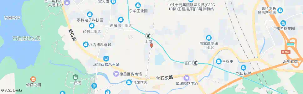 深圳元径居委小组_公交站地图_深圳公交_妙搜公交查询2024