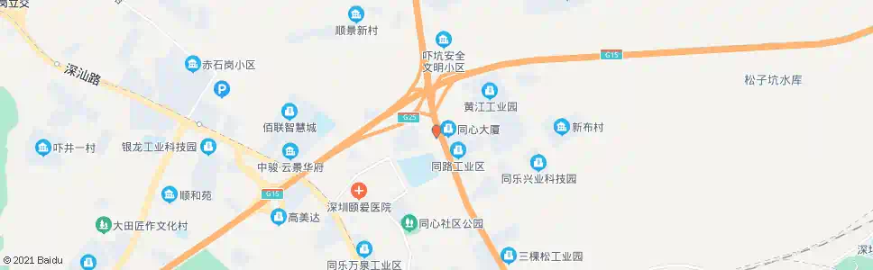 深圳新布村路口_公交站地图_深圳公交_妙搜公交查询2024