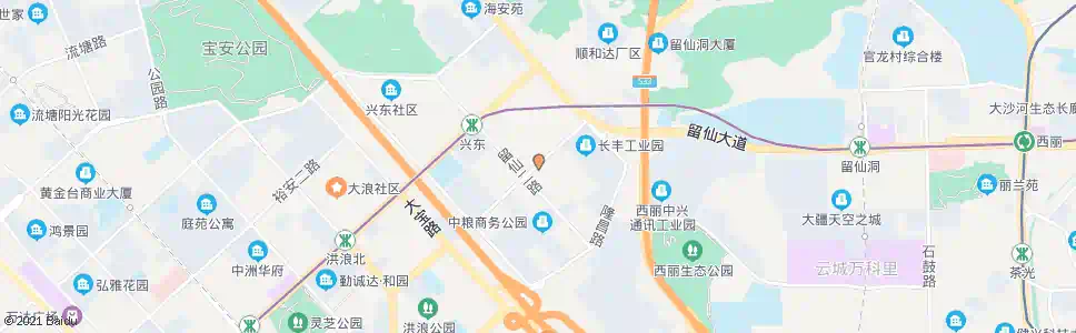 深圳留仙二路公交总站_公交站地图_深圳公交_妙搜公交查询2024