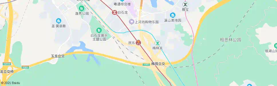 深圳民乐地铁站5_公交站地图_深圳公交_妙搜公交查询2024