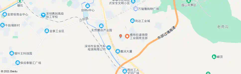 深圳安良小学_公交站地图_深圳公交_妙搜公交查询2024