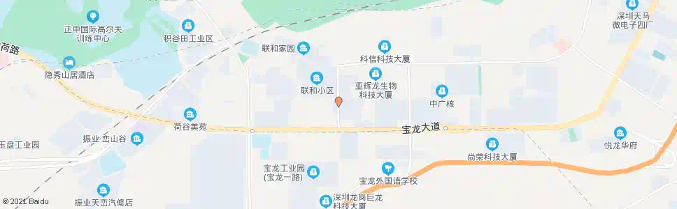 深圳宝龙交警中队_公交站地图_深圳公交_妙搜公交查询2024