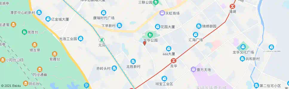 深圳龙华邮电局_公交站地图_深圳公交_妙搜公交查询2024