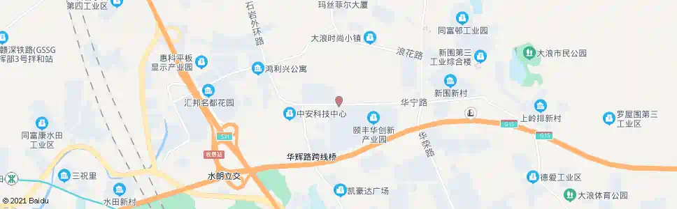 深圳新百丽_公交站地图_深圳公交_妙搜公交查询2024